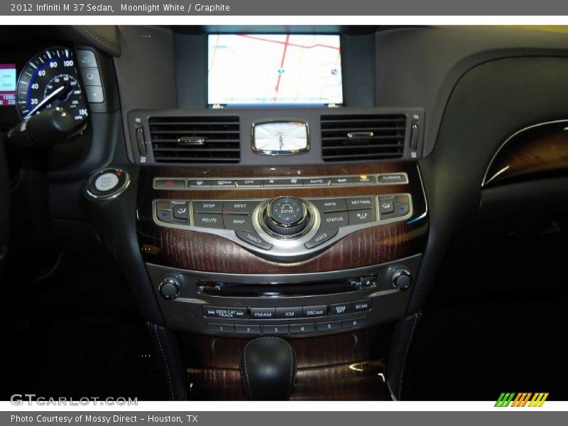 Moonlight White / Graphite 2012 Infiniti M 37 Sedan