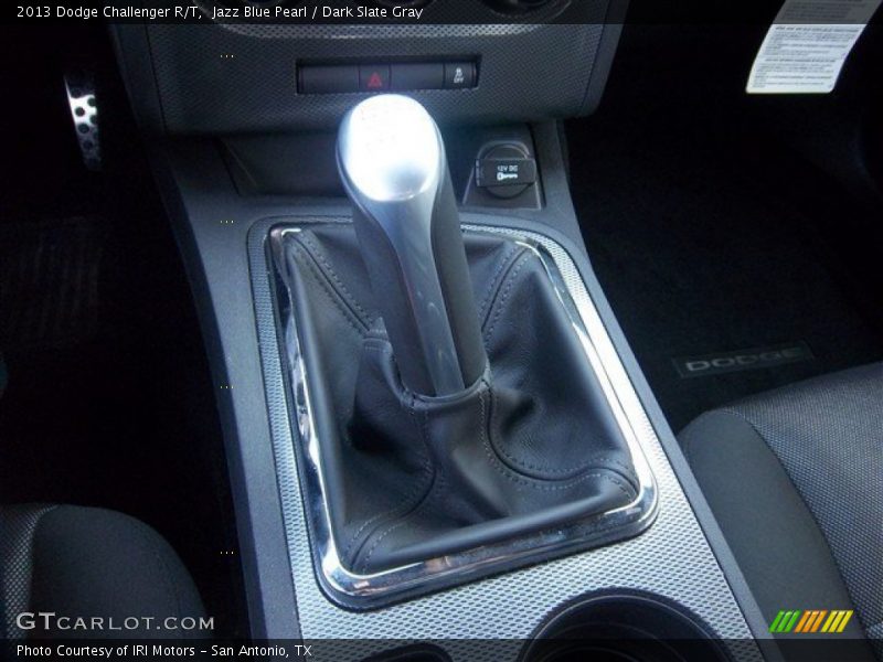 Jazz Blue Pearl / Dark Slate Gray 2013 Dodge Challenger R/T