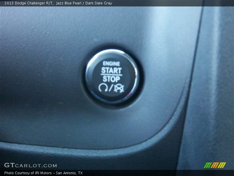 Jazz Blue Pearl / Dark Slate Gray 2013 Dodge Challenger R/T