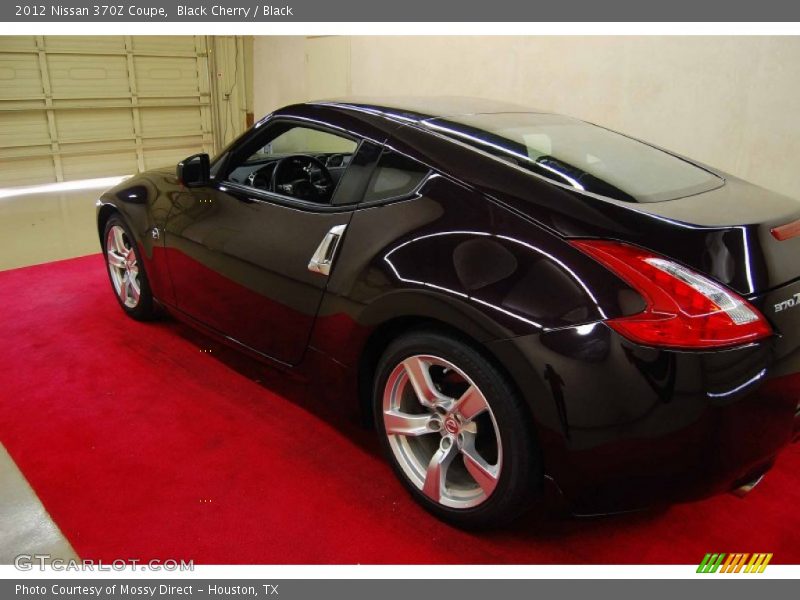 Black Cherry / Black 2012 Nissan 370Z Coupe