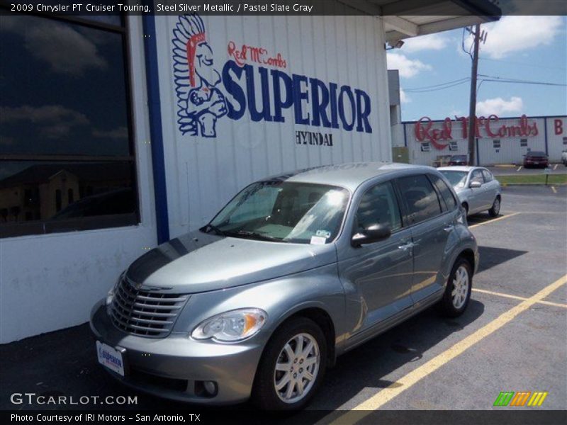Steel Silver Metallic / Pastel Slate Gray 2009 Chrysler PT Cruiser Touring