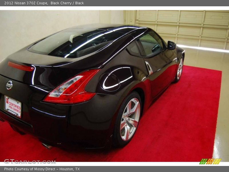 Black Cherry / Black 2012 Nissan 370Z Coupe