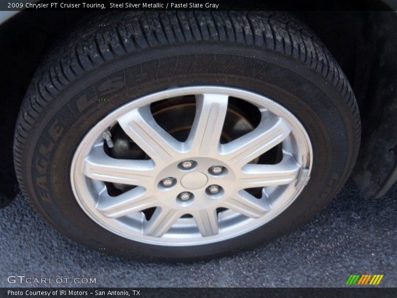 Steel Silver Metallic / Pastel Slate Gray 2009 Chrysler PT Cruiser Touring