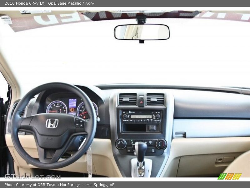 Dashboard of 2010 CR-V LX