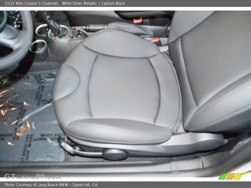 White Silver Metallic / Carbon Black 2013 Mini Cooper S Clubman