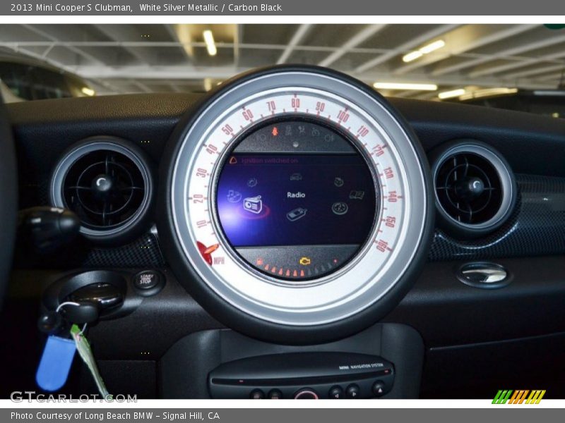 White Silver Metallic / Carbon Black 2013 Mini Cooper S Clubman