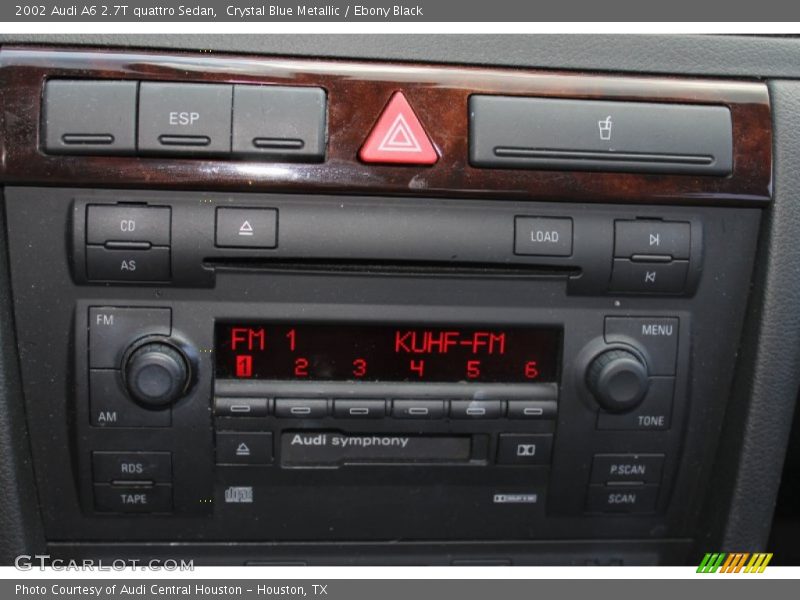 Controls of 2002 A6 2.7T quattro Sedan