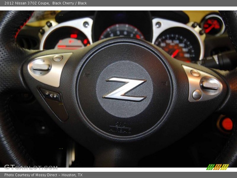 Black Cherry / Black 2012 Nissan 370Z Coupe