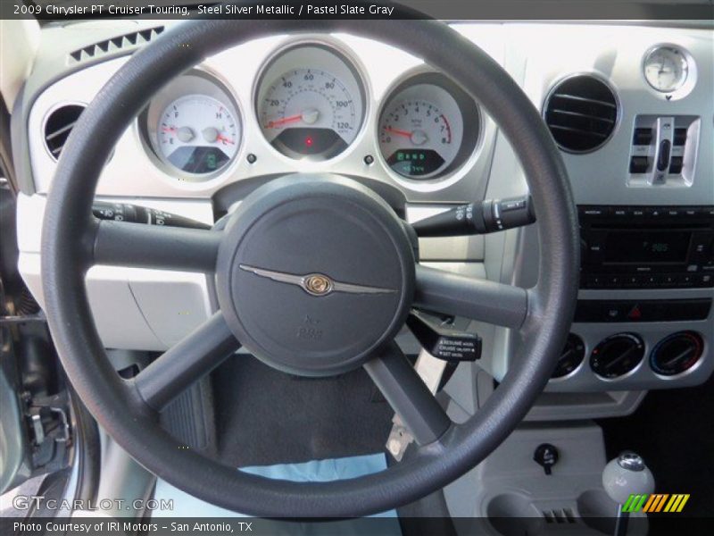 Steel Silver Metallic / Pastel Slate Gray 2009 Chrysler PT Cruiser Touring