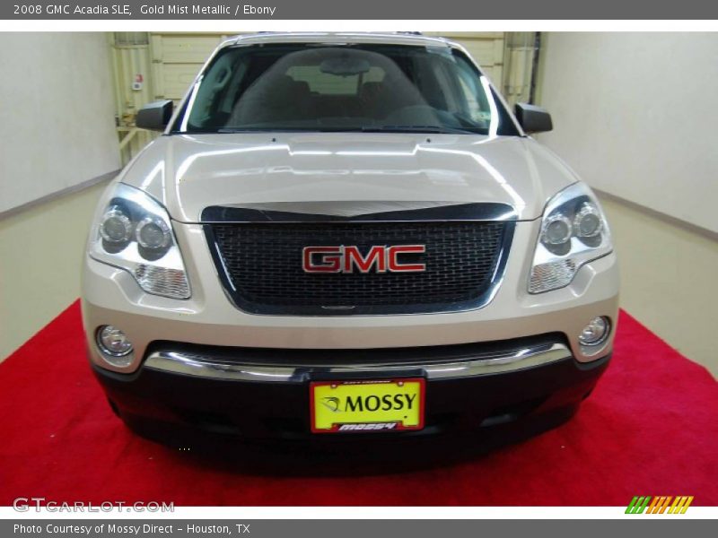 Gold Mist Metallic / Ebony 2008 GMC Acadia SLE