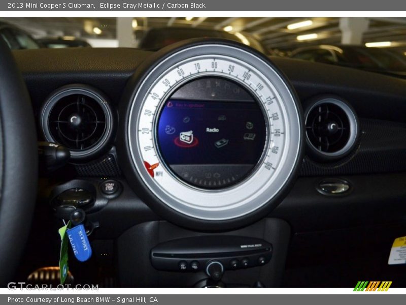 Eclipse Gray Metallic / Carbon Black 2013 Mini Cooper S Clubman