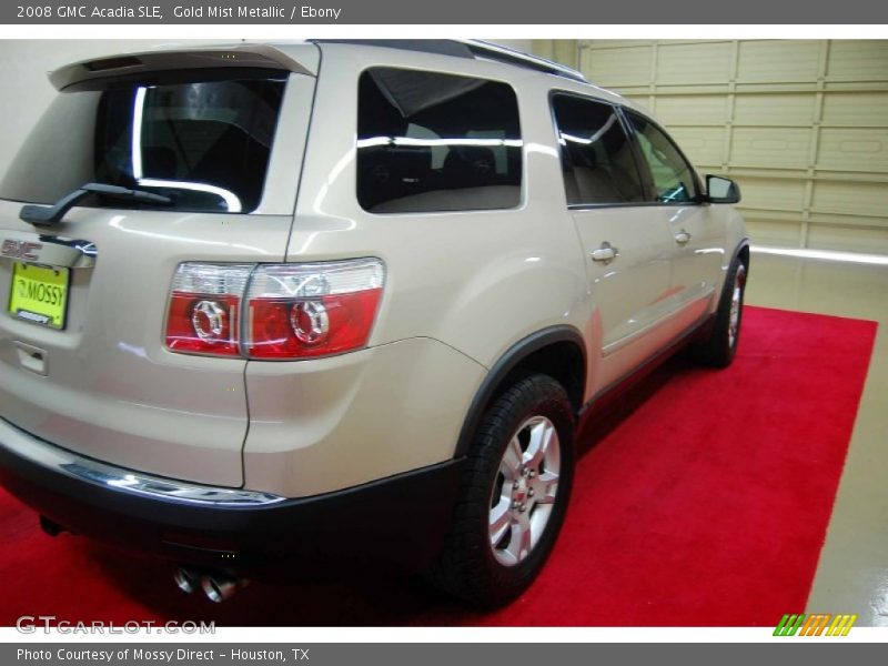 Gold Mist Metallic / Ebony 2008 GMC Acadia SLE