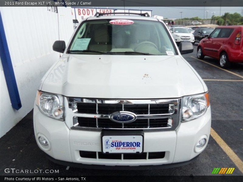 White Suede / Camel 2011 Ford Escape XLT V6