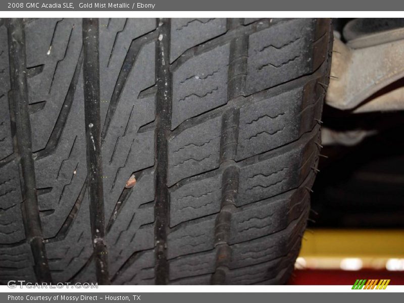 Gold Mist Metallic / Ebony 2008 GMC Acadia SLE