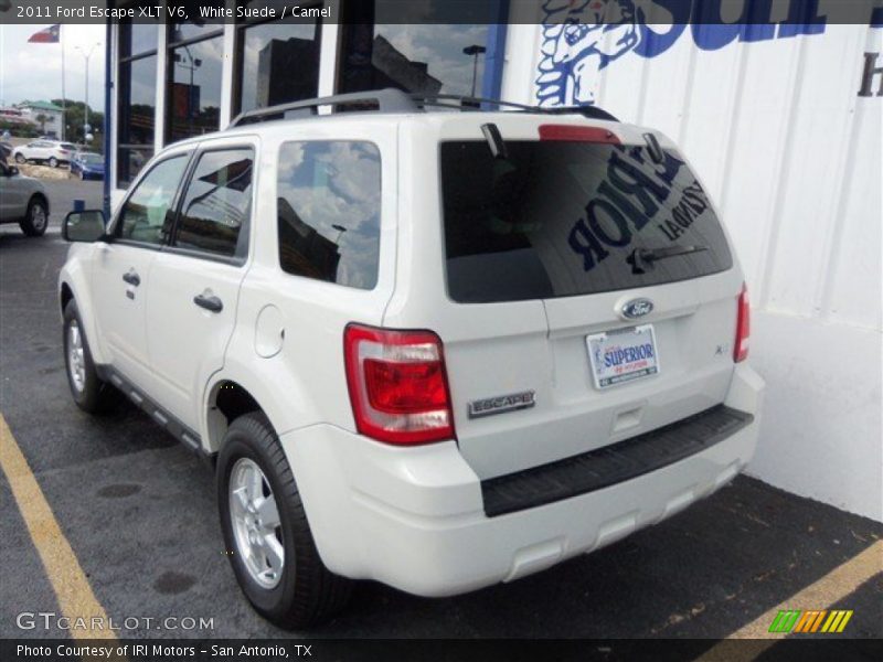 White Suede / Camel 2011 Ford Escape XLT V6