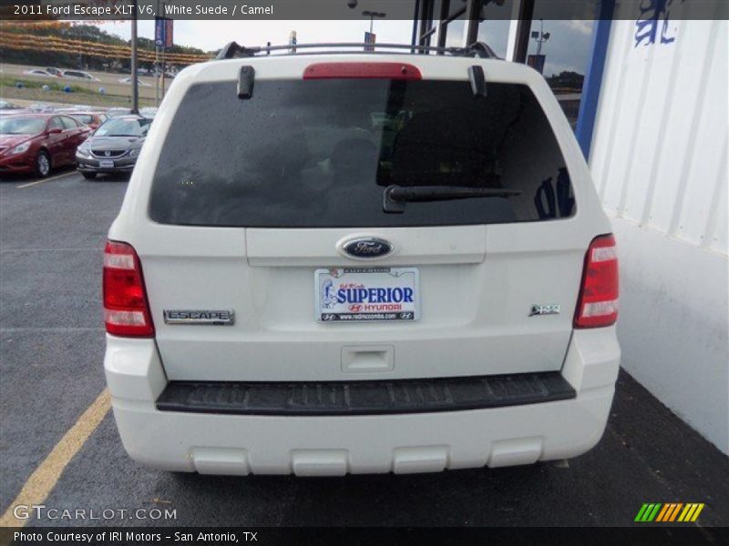 White Suede / Camel 2011 Ford Escape XLT V6