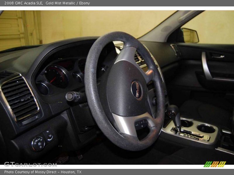 Gold Mist Metallic / Ebony 2008 GMC Acadia SLE