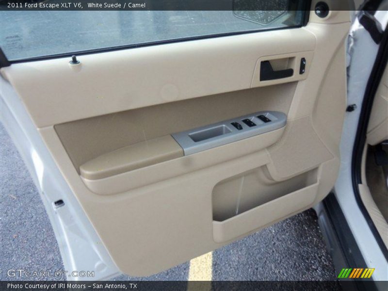 White Suede / Camel 2011 Ford Escape XLT V6