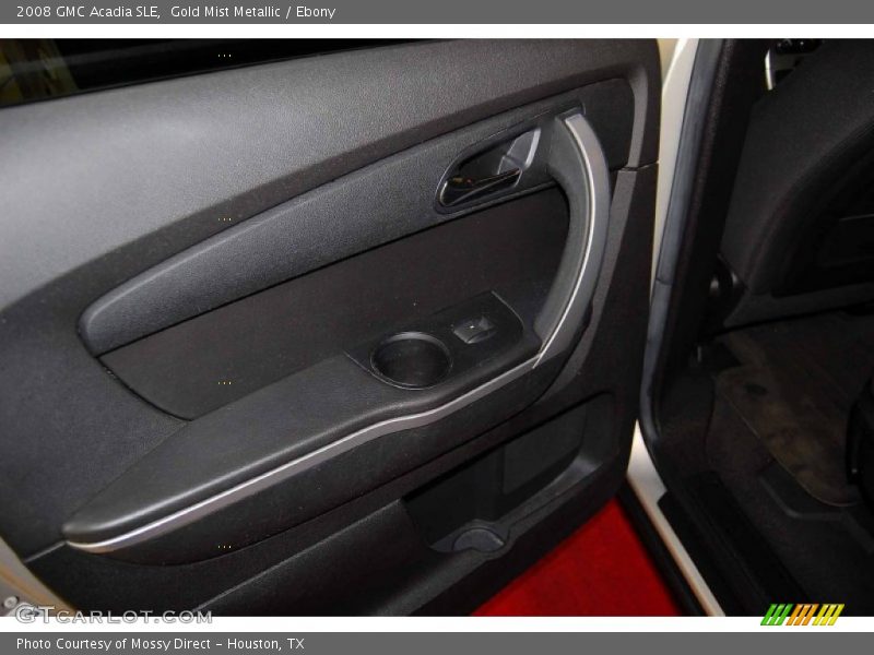 Gold Mist Metallic / Ebony 2008 GMC Acadia SLE