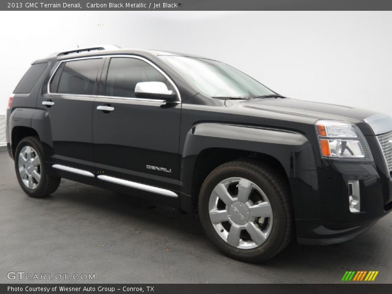 Carbon Black Metallic / Jet Black 2013 GMC Terrain Denali