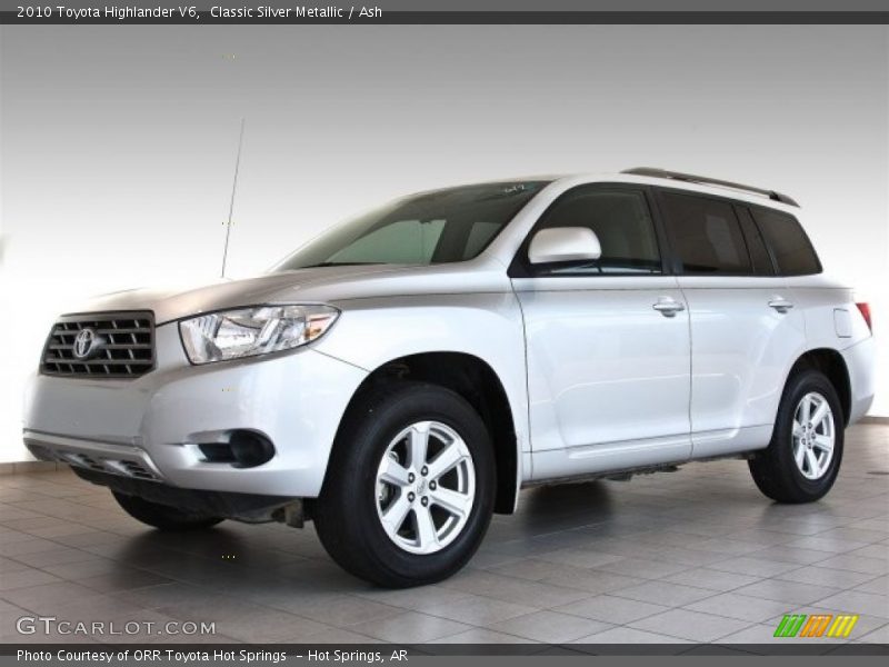 Classic Silver Metallic / Ash 2010 Toyota Highlander V6