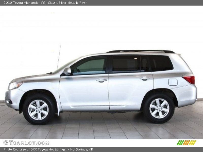 Classic Silver Metallic / Ash 2010 Toyota Highlander V6