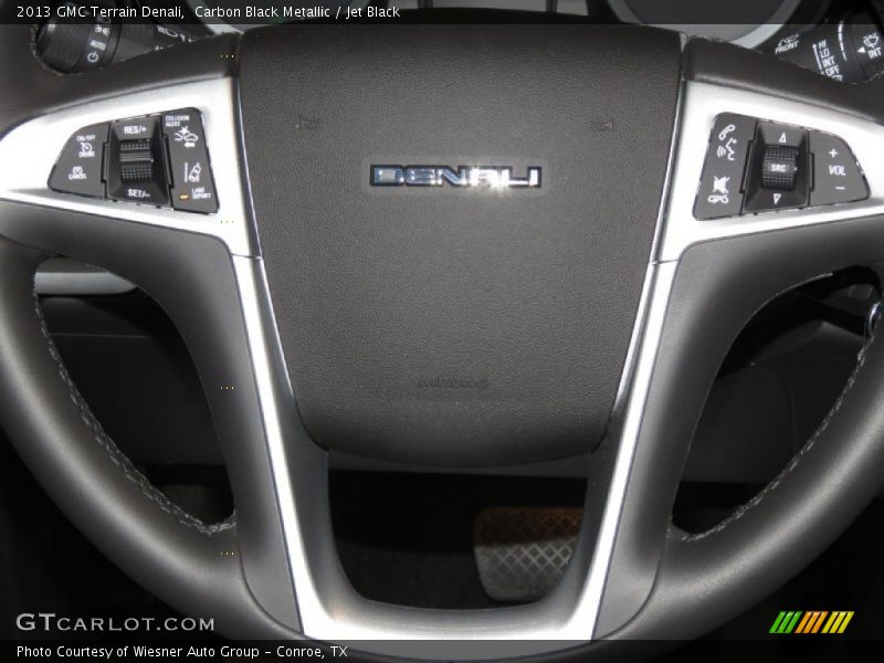 Carbon Black Metallic / Jet Black 2013 GMC Terrain Denali