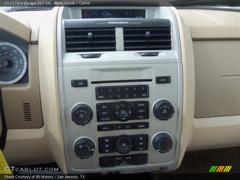 White Suede / Camel 2011 Ford Escape XLT V6