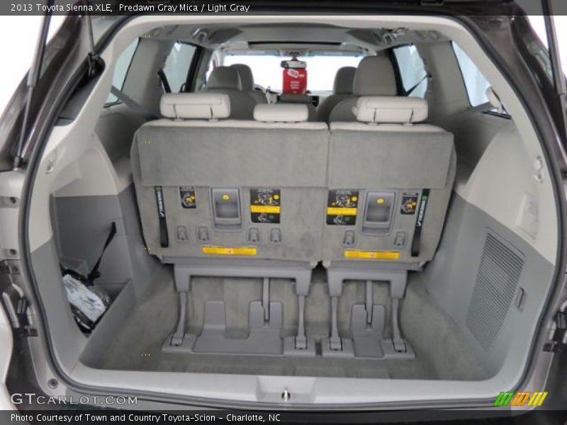  2013 Sienna XLE Trunk