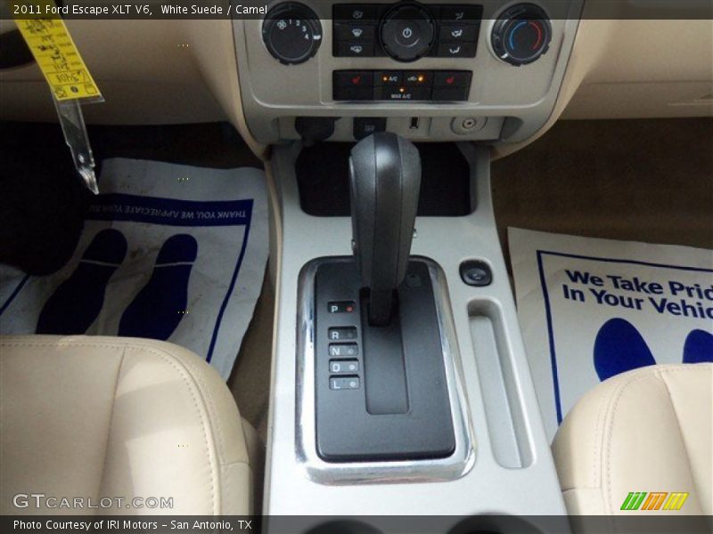 White Suede / Camel 2011 Ford Escape XLT V6
