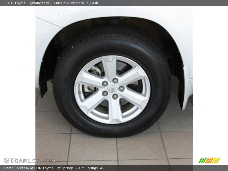 Classic Silver Metallic / Ash 2010 Toyota Highlander V6