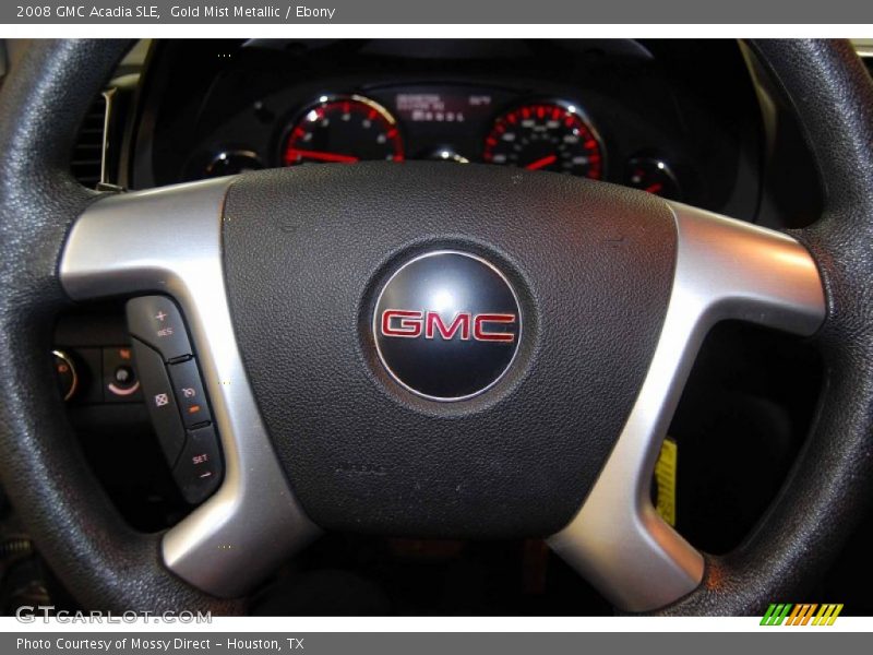 Gold Mist Metallic / Ebony 2008 GMC Acadia SLE