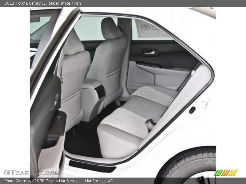 Super White / Ash 2013 Toyota Camry LE