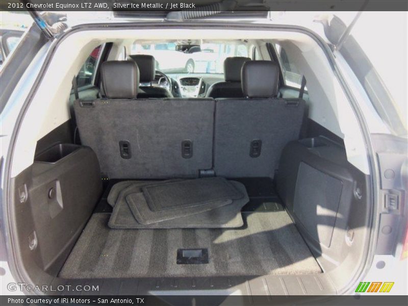 Silver Ice Metallic / Jet Black 2012 Chevrolet Equinox LTZ AWD