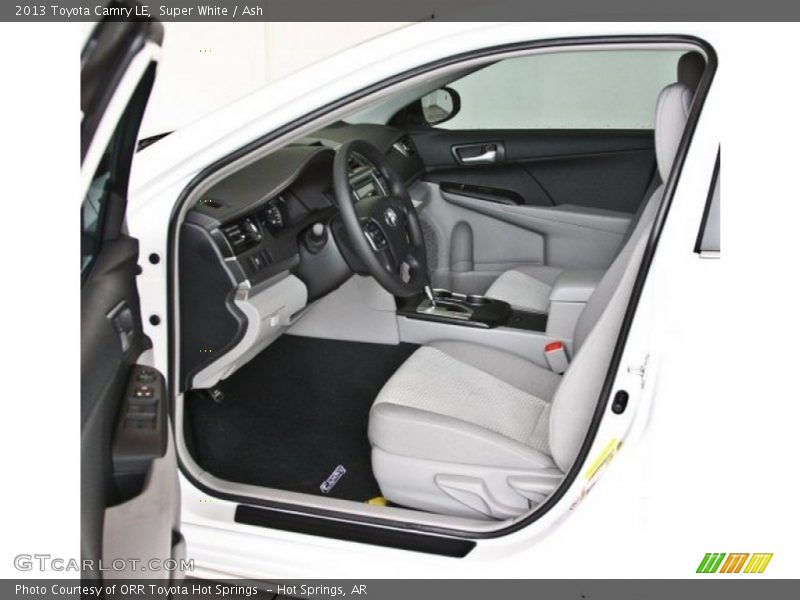 Super White / Ash 2013 Toyota Camry LE