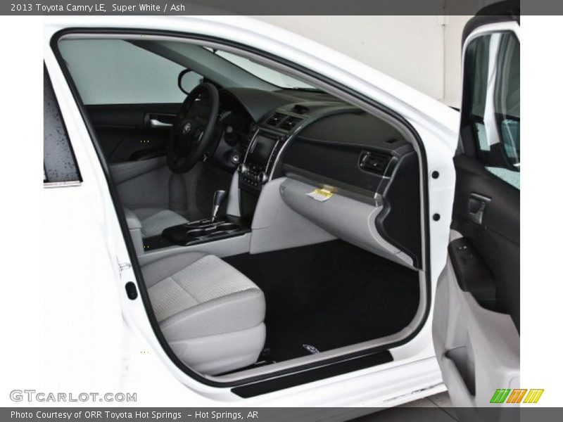 Super White / Ash 2013 Toyota Camry LE