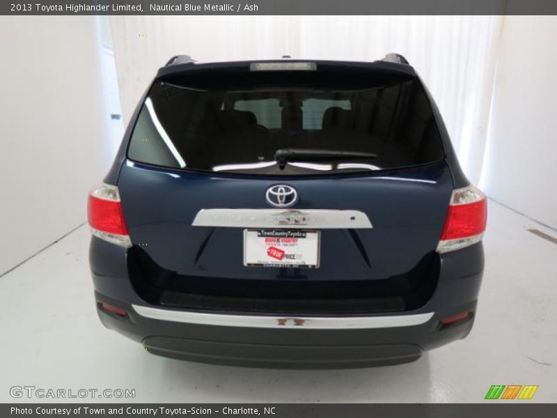 Nautical Blue Metallic / Ash 2013 Toyota Highlander Limited