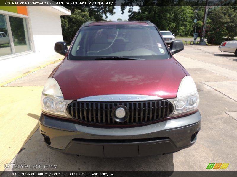 Medium Red Metallic / Light Gray 2004 Buick Rendezvous CX