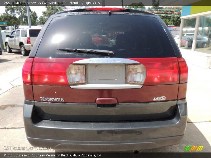 Medium Red Metallic / Light Gray 2004 Buick Rendezvous CX