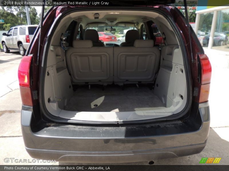 Medium Red Metallic / Light Gray 2004 Buick Rendezvous CX