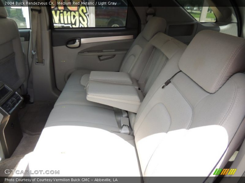 Medium Red Metallic / Light Gray 2004 Buick Rendezvous CX