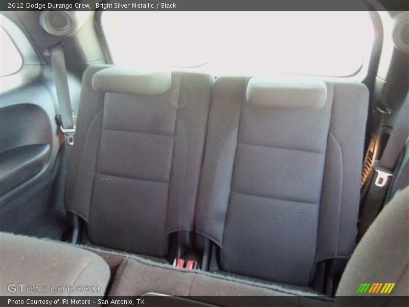 Bright Silver Metallic / Black 2012 Dodge Durango Crew