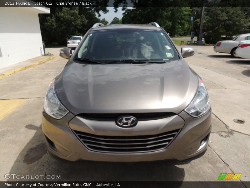 Chai Bronze / Black 2012 Hyundai Tucson GLS