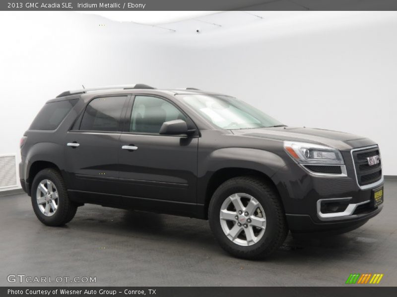 Iridium Metallic / Ebony 2013 GMC Acadia SLE