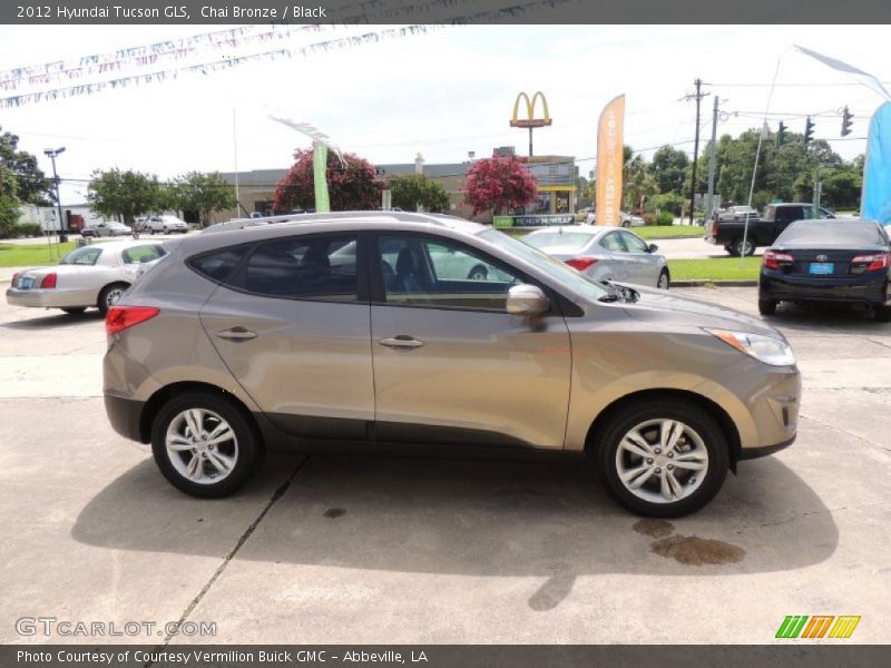 Chai Bronze / Black 2012 Hyundai Tucson GLS