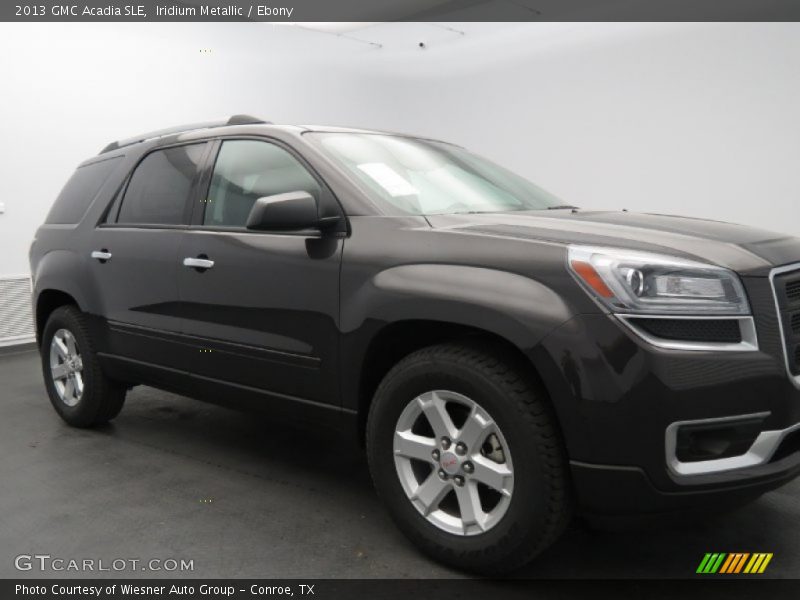 Iridium Metallic / Ebony 2013 GMC Acadia SLE