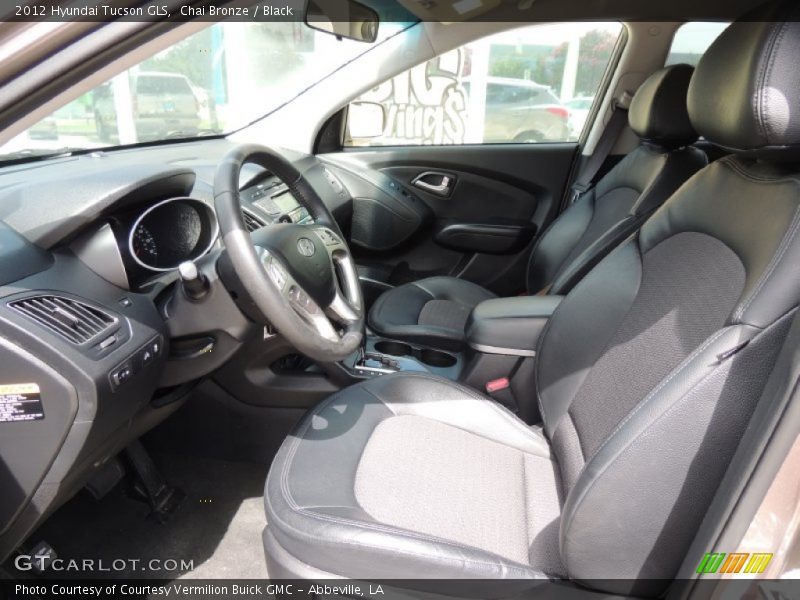 Chai Bronze / Black 2012 Hyundai Tucson GLS