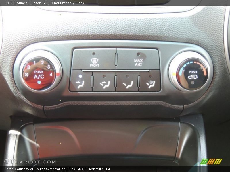 Chai Bronze / Black 2012 Hyundai Tucson GLS