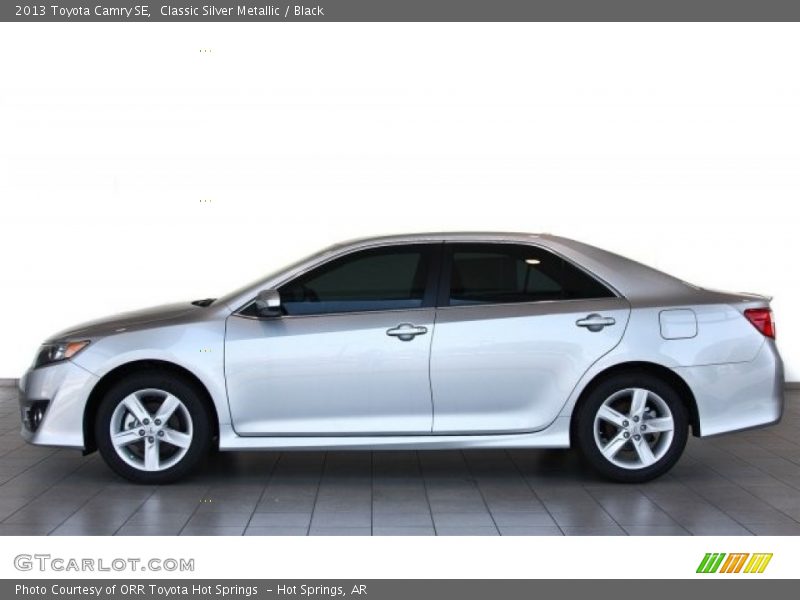 Classic Silver Metallic / Black 2013 Toyota Camry SE