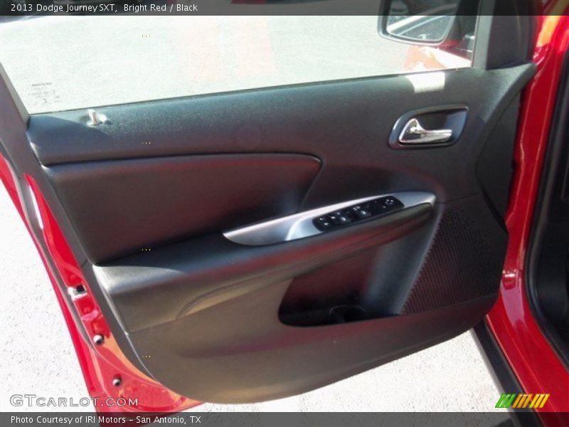 Bright Red / Black 2013 Dodge Journey SXT